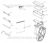 OUTILS  TRAIL 0952761, TRAIL DELUXE 0952262,   and EUROPEAN TRAIL DELUXE (4928862886B014)