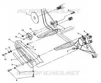COUVERCLE DE CHAINEE ASSEMBLY 4X4 250 W938127 (4924042404028A)