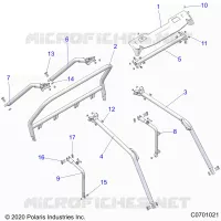 CHASSIS, CAB CADRE
