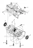 CARTERS MOTEUR 500 0972764,  EUROPEAN 500 E972764,  500 SKS 0972564, EUROPEAN 50 (4938393839C014)