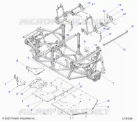CHASSIS, MAIN FRAME AND SKID PLATES