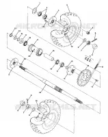 ROUE ARRIERE DRIVE ASSEMBLY (4917721772017A)