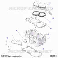 CYLINDRE AND PISTON