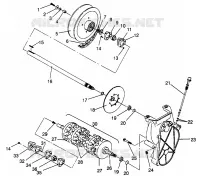 SYSTÈME DE TRANSMISSION ASSEMBLY STORM 0965782, STORM SKS 0965582,  EURO STORM E965782, (4931593159C010)