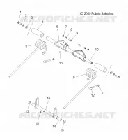 SUSPENSION, BRAS DE SUSPENSION ARRIERE AND PIVOT ARM
