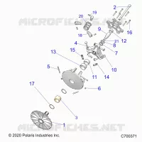SYSTÃˆME DE TRANSMISSION, PRIMARY CLUTCH