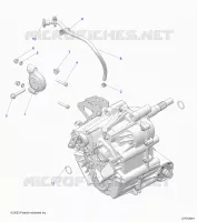 SYSTÃˆME DE TRANSMISSION, MAIN GEARCASE MOUNTING
