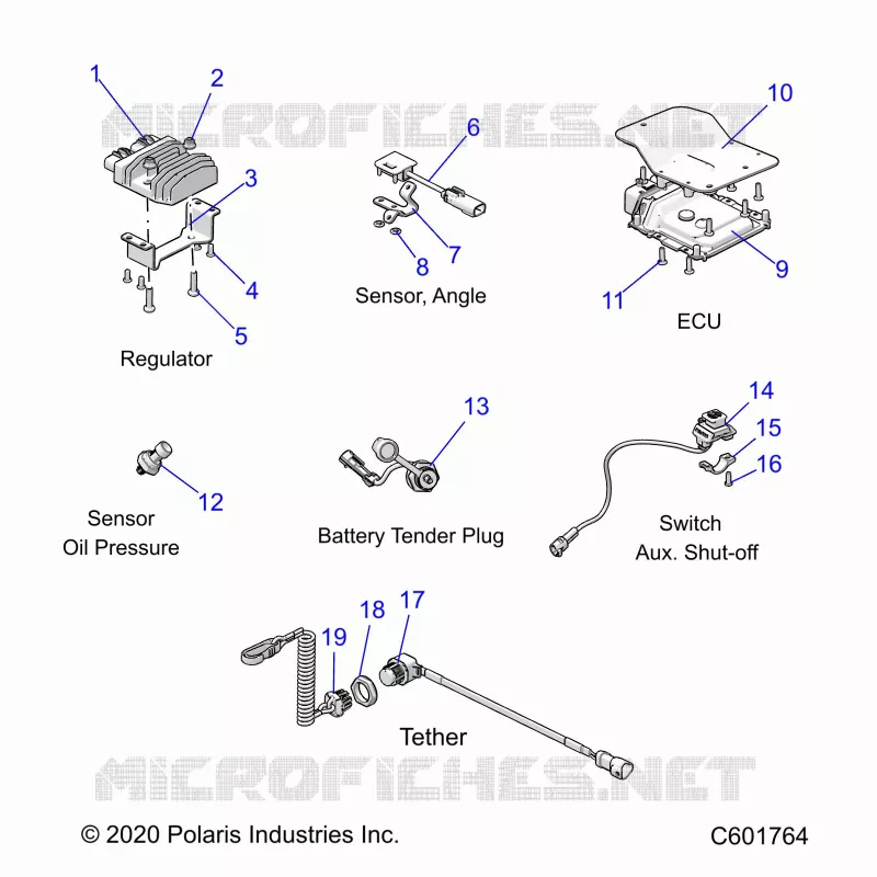 ELECTRICITE, SWITCHES, SENSORS, AND COMPONENTS 2