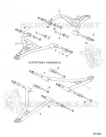 SUSPENSION AVANT CONTROL ARMS