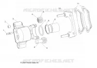 BRAKES, ETRIER DE FREIN ARRIERE