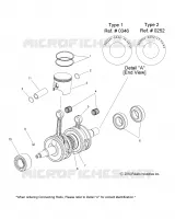 PISTON ET VILEBREQUIN