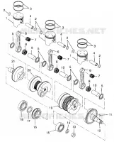 PISTON ET VILEBREQUIN