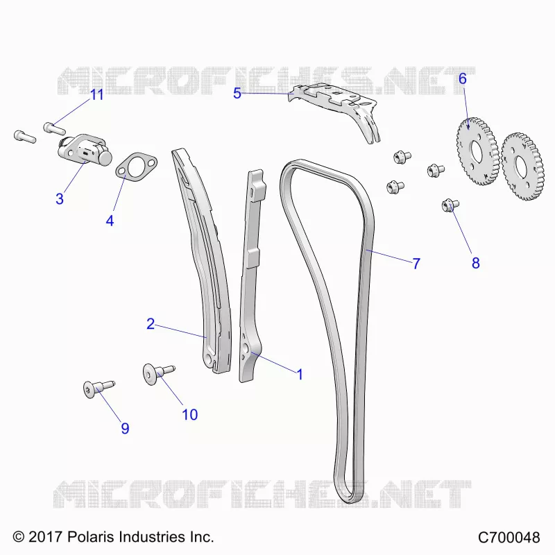 CHAINE DE DISTRIBUTION AND TENSIONER