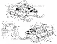 EMBLEMES 700 XCR 0985678(A) and EUROPEAN 700 XCR E985678 (4943114311A012)