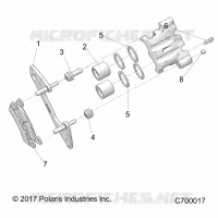 FREIN AVANT CALIPER