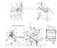 SUPPORT BATTERIE XLT TOURING 0952857 and  EUROPEAN XLT TOURING E952857 (4929172917C003)