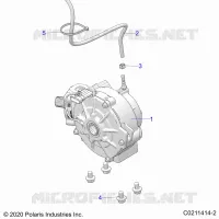 SYSTÃˆME DE TRANSMISSION, FRONT GEARCASE MOUNTING