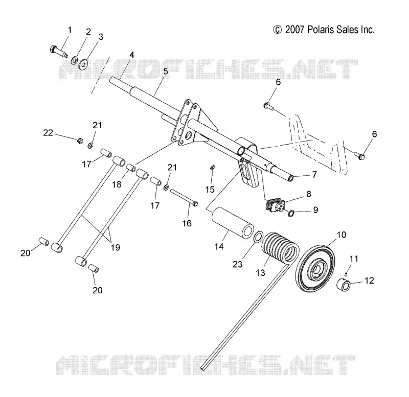 SUSPENSION, BRAS DE SUSPENSION ARRIERE