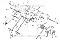 BRAS DE SUSPENSION ARRIERE TRAIL TOURING 0972262 AND  EUROPEAN TRAIL TOURING E972262 (4938313831C009)