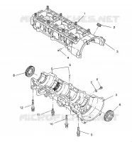 CARTERS MOTEUR ASSEMBLY XLT/0930767,XLT SP/0930667    XLT SKS/0930567 (4923012301032A)