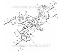 SUPPORT PONT ET FREIN  2x4 400L W957540 (4930093009B013)
