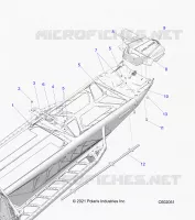 CHASSIS, REAR, MISC. COVERS AND SNOWFLAP
