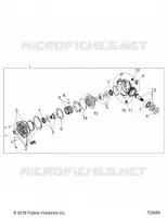 SYSTÃˆME DE TRANSMISSION, FRONT GEARCASE INTERNALS