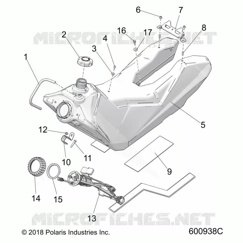 SYSTÃˆME D'ALIMENTATION, FUEL TANK ASM.