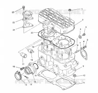 CYLINDRE 440 XCR / 0931760 (4923022302030A)