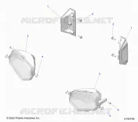 ELECTRICITE, HEADLIGHTS, TAILLIGHTS AND BULBS