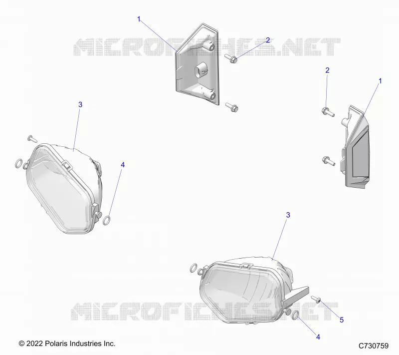 ELECTRICITE, HEADLIGHTS, TAILLIGHTS AND BULBS