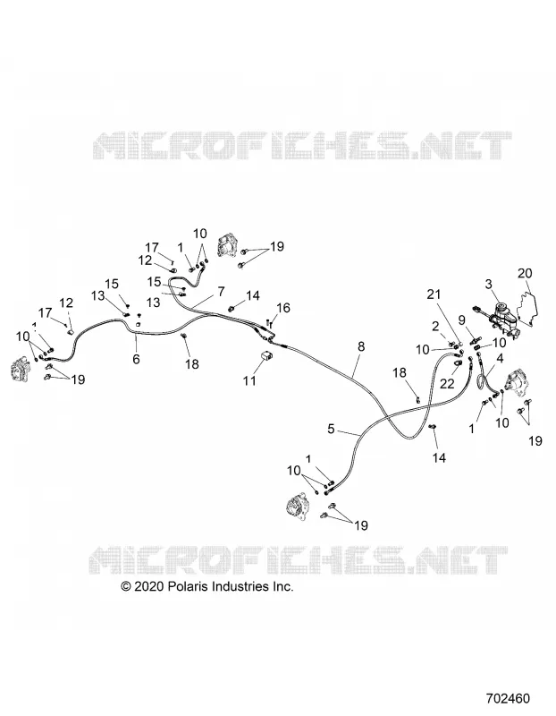BRAKES, BRAKE LINES AND MAITRE CYLINDRE
