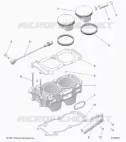 CYLINDRE AND PISTON