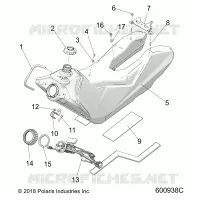SYSTÃˆME D'ALIMENTATION, FUEL TANK ASM.