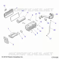 ENGINE, PRISE D'AIR SYSTEM