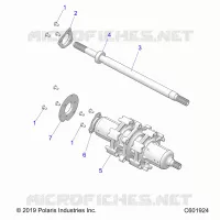 DRIVE TRAIN, JACKSHAFT AND ARBRE DE TRANSMISSION