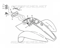 PANNEAU D'INSTRUMENTS SCRAMBLER W967840 (4935823582A014)