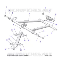 BRAS DE SUSPENSION AVANT