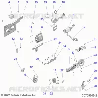 ELECTRICITE, WIRE HARNESS COMPONENTS, AND LICENSE PLATE