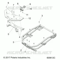 CHASSIS, RACK ASM., ADVENTURE