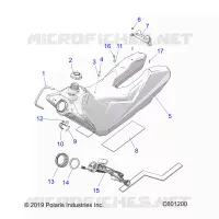 SYSTÃˆME D'ALIMENTATION, FUEL TANK ASM.