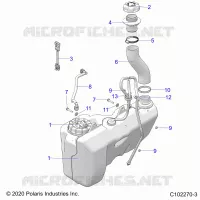 SYSTÃˆME D'ALIMENTATION, FUEL TANK