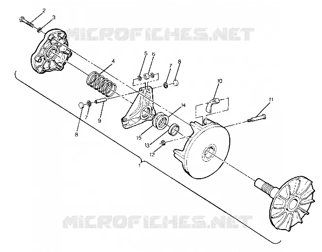 EMBRAYAGE DE TRANSMISSION ASSEMBLY (4917711771023A)