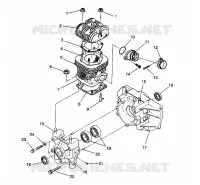 CARTERS MOTEUR and CYLINDRE STARLITE/0933427 (4922972297029A)
