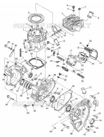 CARTERS MOTEUR AND CYLINDRE SPORTSMAN 400L W97AC38C (4939673967D001)