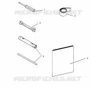 OUTILS SPORT 0960443, SPORT TOURING 0960243  and EUROPEAN SPORT TOURING E (4932223222C010)