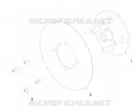 ROUES, COMPONENTS, END, 9.21 INCH, DISC 4 BOLT