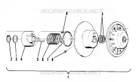 EMBRAYAGE DE TRANSMISSION (4910931093009A)