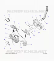 SYSTÃˆME DE TRANSMISSION, CLUTCH COVER AND DUCTING