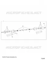DRIVE TRAIN, HALF ARBRE DE TRANSMISSION ARRIERE